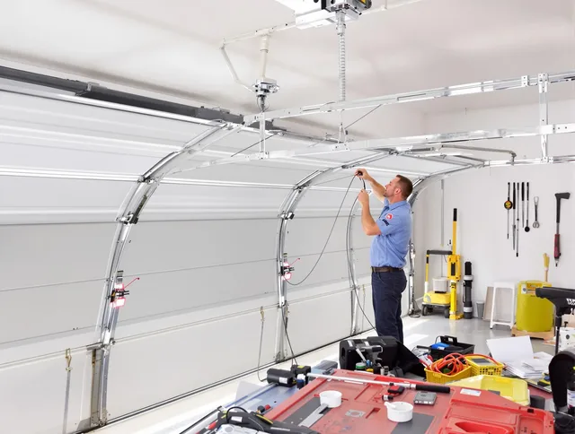 Garage door cable repair service by Milford city  Garage Door Repair in Milford city 