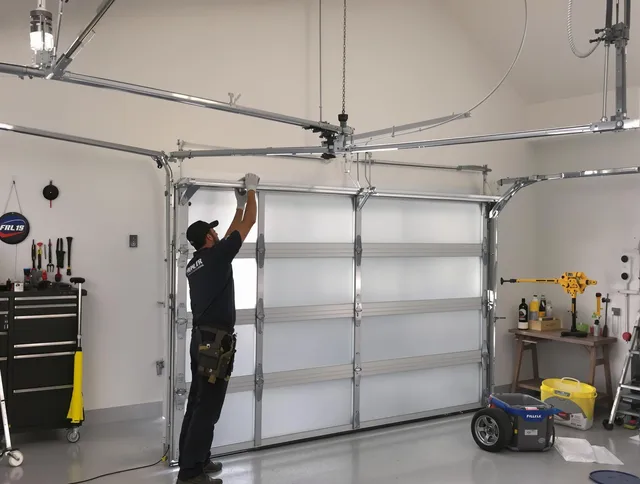 Milford city  Garage Door Repair certified team performing precision garage door installation in Milford city 