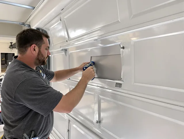 Garage door panel repair by Milford city  Garage Door Repair in Milford city 