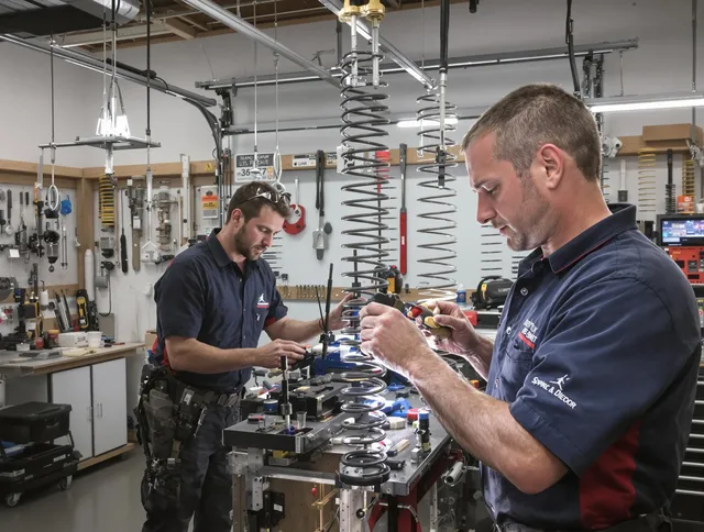 Garage door spring repair service by Milford city  Garage Door Repair in Milford city 