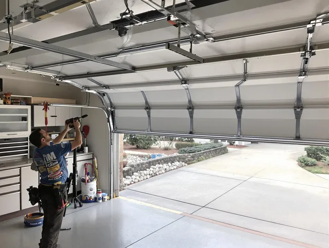 Garage door track repair service by Milford city  Garage Door Repair in Milford city 